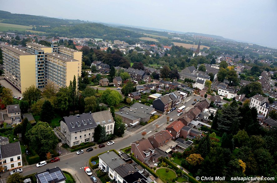 Vaals, Niederlande: Luftaufnahme aus einem Heissluftballon