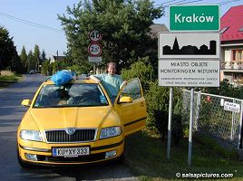 Ankunft in Krakau (click to enlarge)