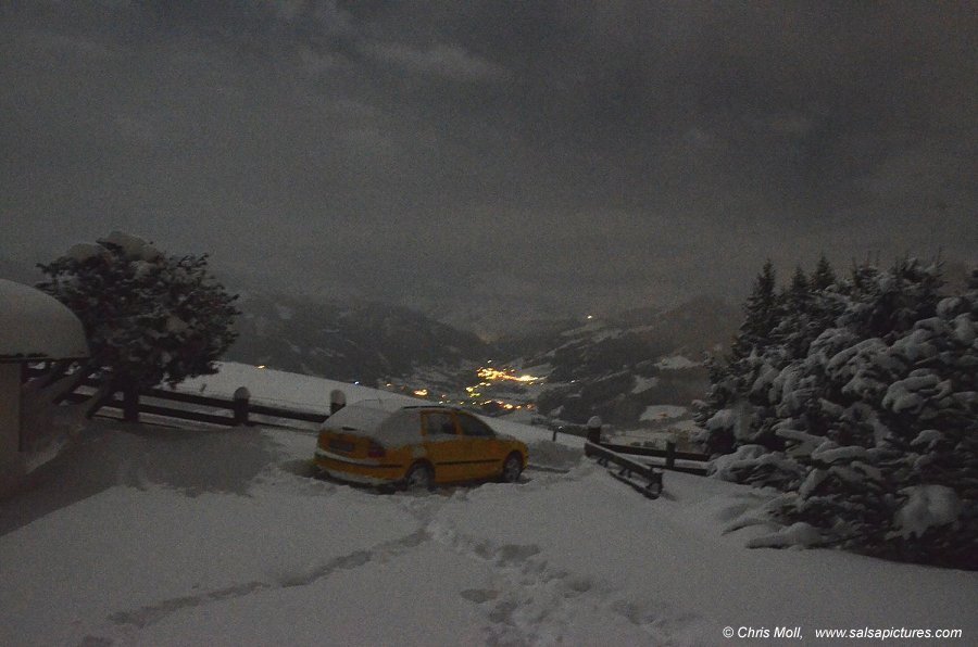 Winter in Tirol: Schnee