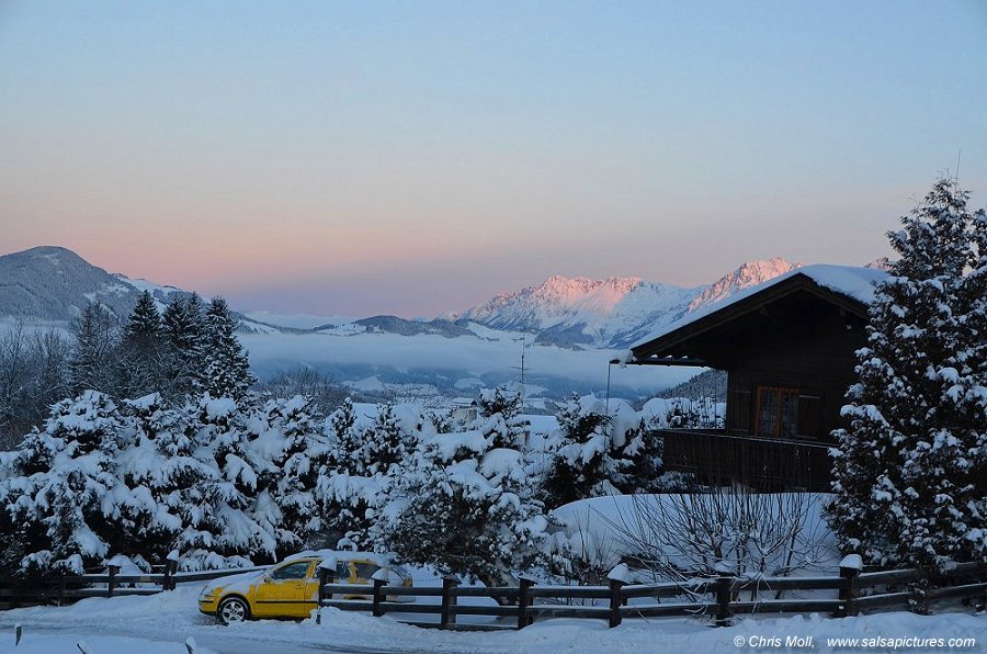 Winter in Tirol: Schnee