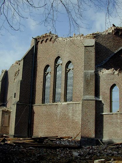 Garzweiler 2, Alt-Otzenrath: Abriss der Kirche