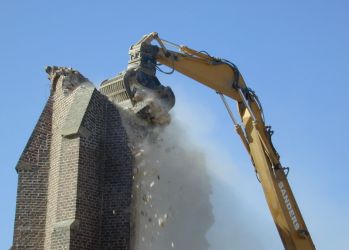 Garzweiler 2, Alt-Otzenrath: Abriss der Kirche