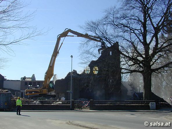 Garzweiler 2, Alt-Otzenrath: Abriss der Kirche