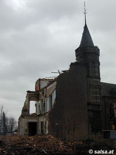 Rittergut Leuffen, Otzenrath: Abriss wegen Braunkohletagebau