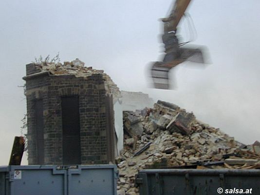 Rittergut Leuffen, Otzenrath: Abriss wegen Braunkohletagebau