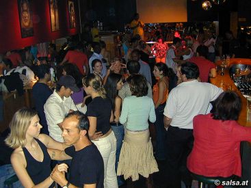 Salsa dancing at Havana Club, Vienna