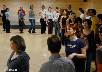 Salsa-Kongress 2006 in Innsbruck: Workshop mit Benno & Sanja (anklicken zum Vergrssern - click to enlarge)