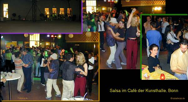 Salsa im Café der Kunsthalle in Bonn - anklicken zum Vergrößern - click to enlarge