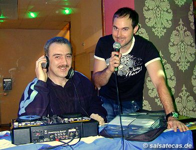 Salsa DJs Olli und Thomas (Oliver Kalkofen + Thomas Hudler)