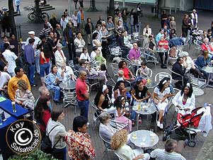 Wuppertal: Open Air Salsa vor dem Live-Club Barmen