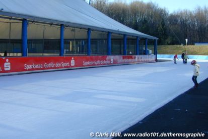 Thermography: Skating rink in Grefrath, Germany