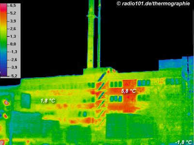 Accueil thermographique / l'image de chaleur